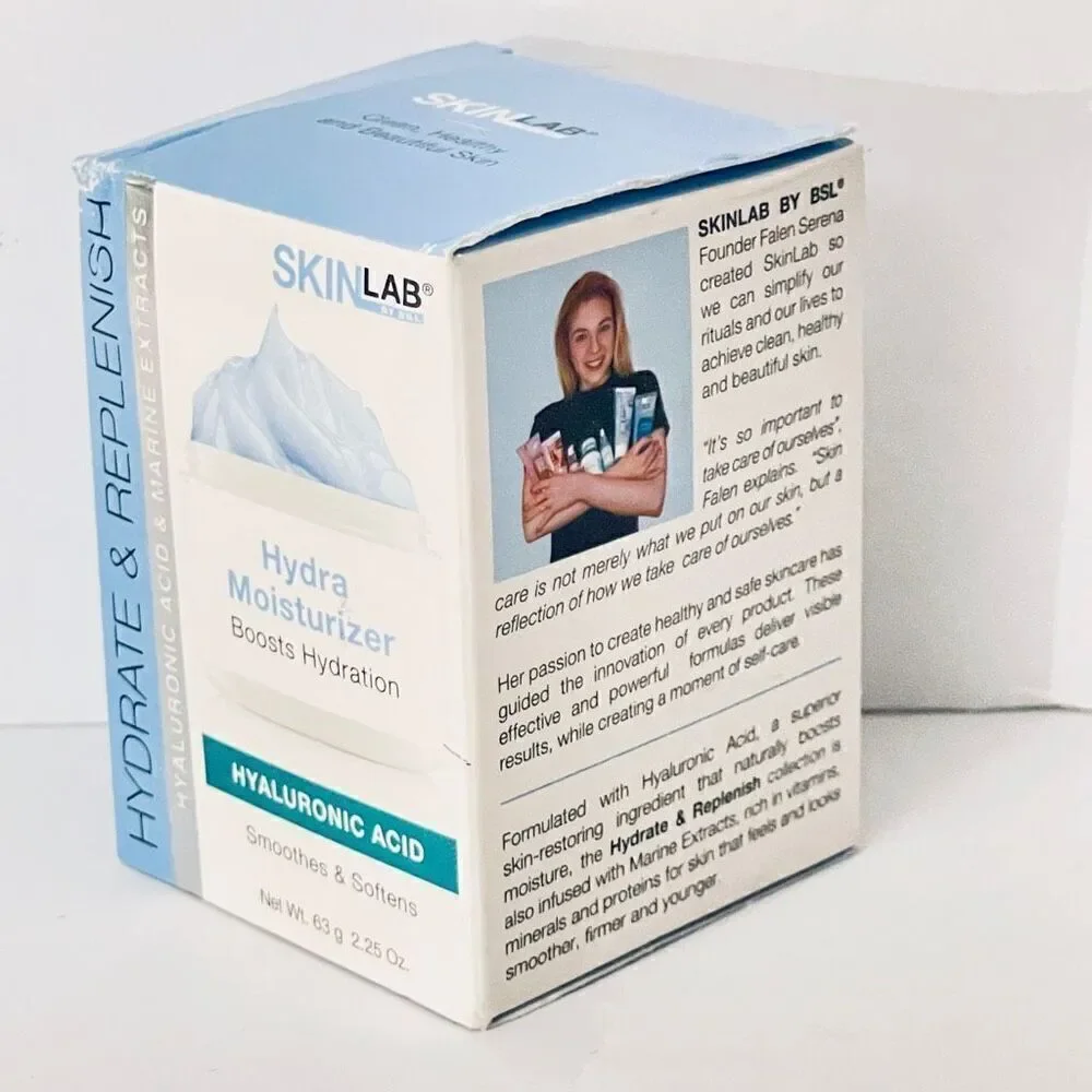 SKINLAB Hydra Moisturizer Hydrate & Replenish Hyaluronic Acid 2.25 Oz./63g